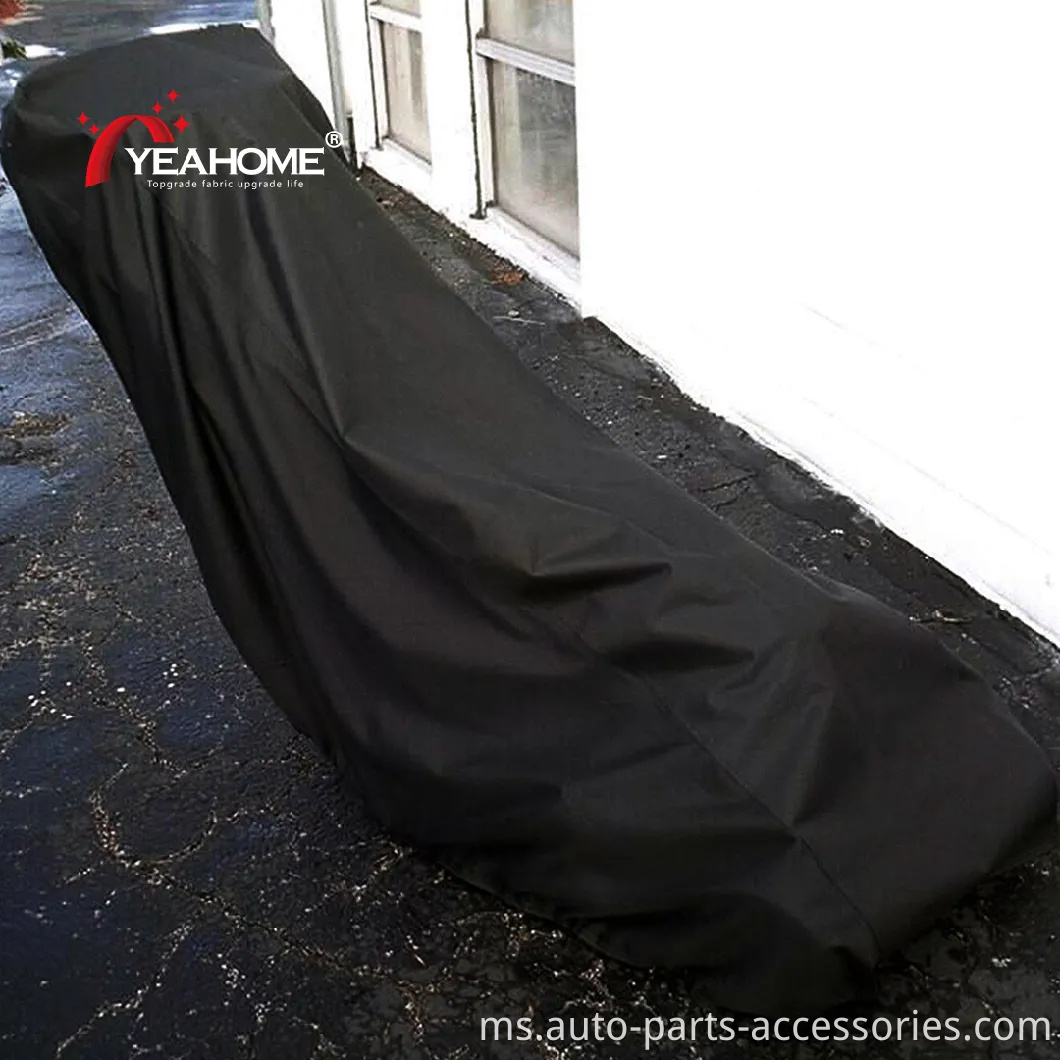 100% Lawn Waterproof Mower Cover Sun Debu Protector Teartant Garden Cover